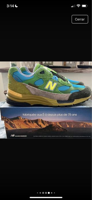 Zapatillas New Balance 992 x Salehe Bembury