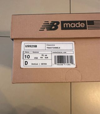 Zapatillas New Balance 992 x Salehe Bembury