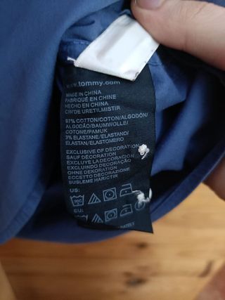 Camisa Tommy Hilfiger Azul Talla M