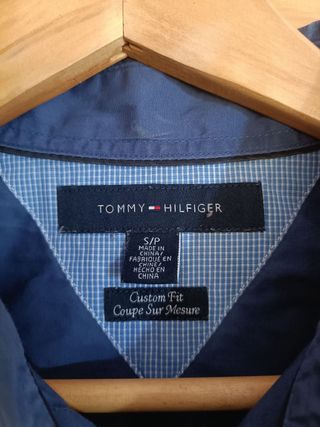 Camisa Tommy Hilfiger Azul Talla M