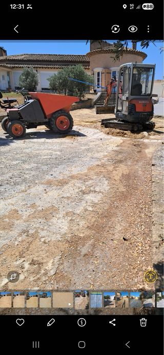 Pavimento hormigón desactivado