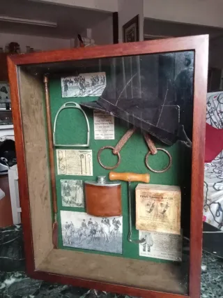 Caja decorativa hípica