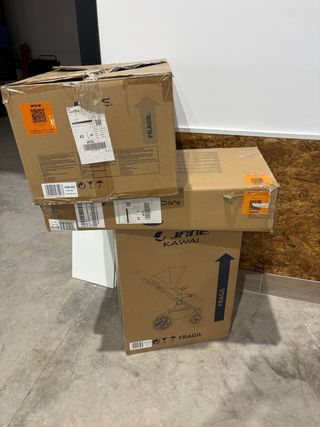 Carro de bebé gris jane