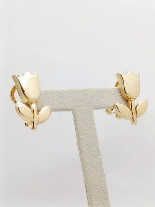 Pendientes Tous en Oro 18k tipo Tulipanes