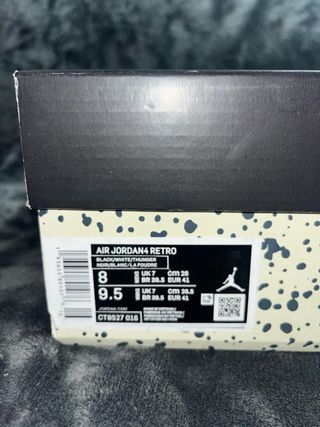 Jordan 4 Red - Nuevas - Talla 41 - Con caja