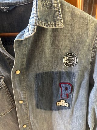 Camisa vaquera Pepe Jeans niño T.16