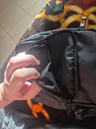 Bolso bandolera Nike Air Max negro