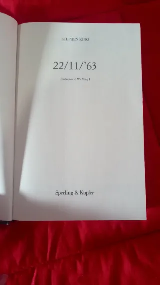 Stephen King - 22/11/63