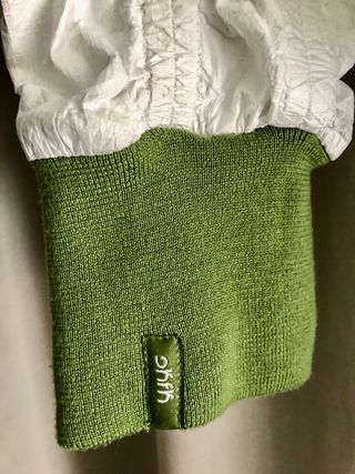 Cazadora Skunkfunk blanca y verde