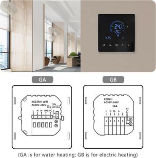 Termostato WiFi Irishom per Riscaldamento FC158