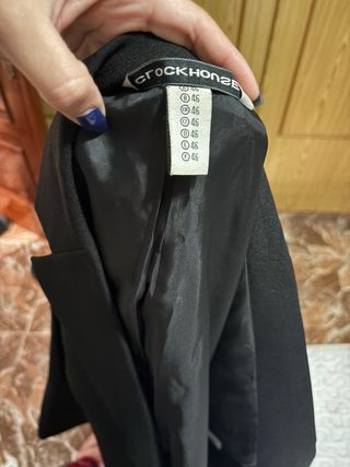 Traje de hombre CROCKHOUND negro