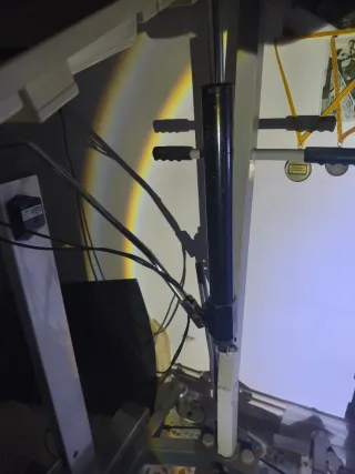 Mueble aparador madera oscura