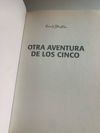 OTRA AVENTURA DE LOS CINCO