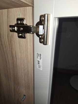 Armario Vitrina Cristal y Madera