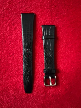 Correa de reloj 16mm piel de avestruz