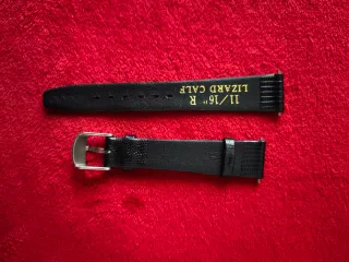 Correa de reloj 16mm piel de avestruz