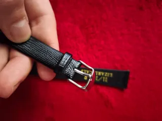 Correa de reloj 16mm piel de avestruz