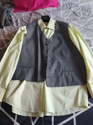 Traje APLO gris caballero