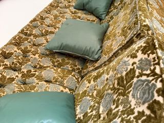 Sofá 3 plazas + 2 sillones vintage