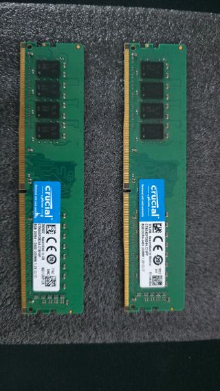2x Crucial 8GB DDR4 2400MHz RAM