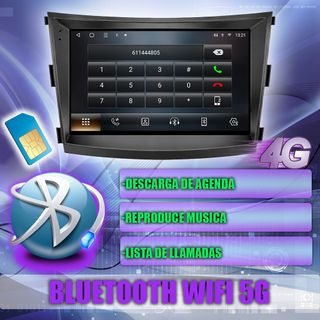 PANTALLA GPS SSANGYONG TIVOLI, TIVOLAN 2015-2019