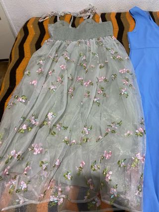 Lote 2 vestidos fiesta elegantes  talla 46
