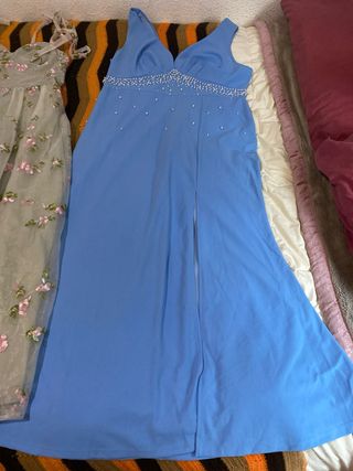 Lote 2 vestidos fiesta elegantes  talla 46