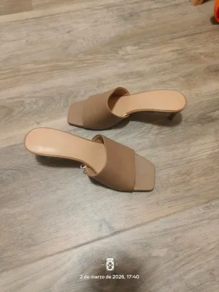 Sandalias H&M Beige Tostado