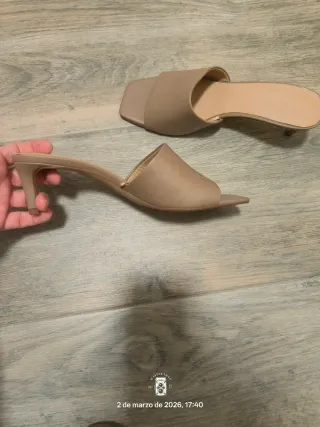Sandalias H&M Beige Tostado
