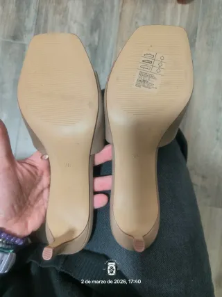 Sandalias H&M Beige Tostado