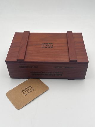 Terra Cielo Mare Automatico Orologio Blu