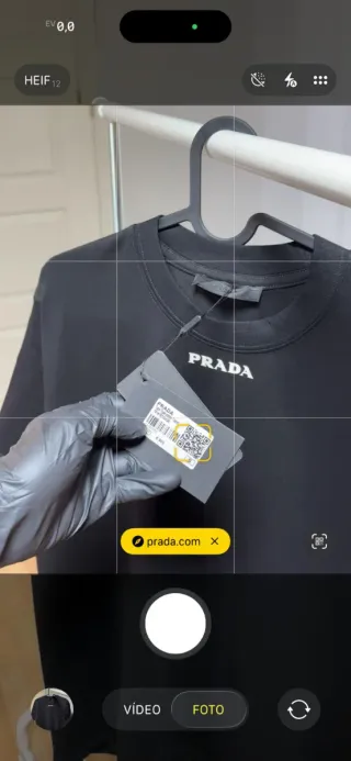Camiseta Prada Negra