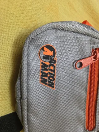 Borsellino Action Man Grigio Arancione