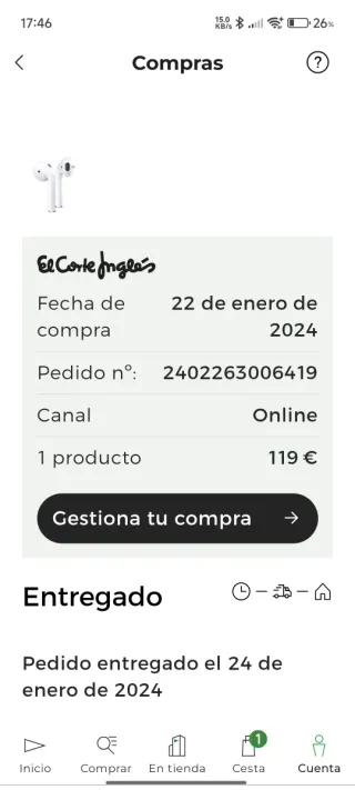 Auriculares Apple AirPods