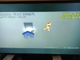 Memory Card PS1 e PS2 Rosse