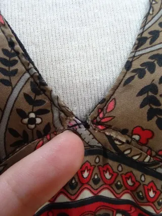 Top Seda India Reversible Lentejuelas