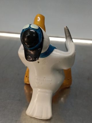 Figura PVC, Gaviota Aviadora Wilbur - Personaje de los Rescatadores de Cangurolandia - Disney.