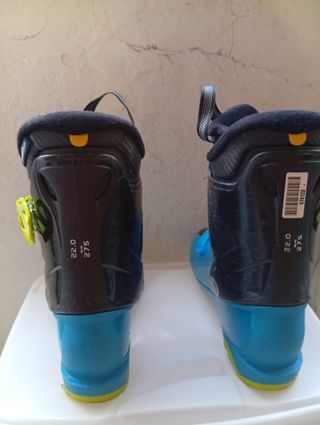 Botas de esquí azules,infantil, número 22