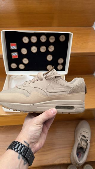 Nike Air Max 1 Patch Beige