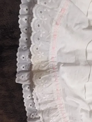 Enaguas fallera blancas con puntilla