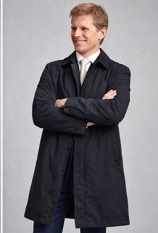 Abrigo Hugo Boss Negro