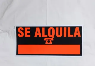 Cartel Se Alquila