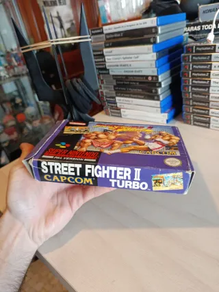 Street Fighter II Turbo Super Nintendo SNES