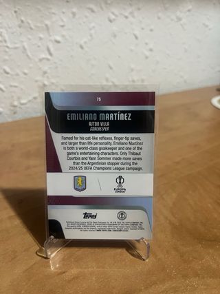 Lote Cartas Topps Premier League 2025