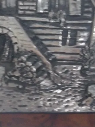 Quadretto artigianale con cornice