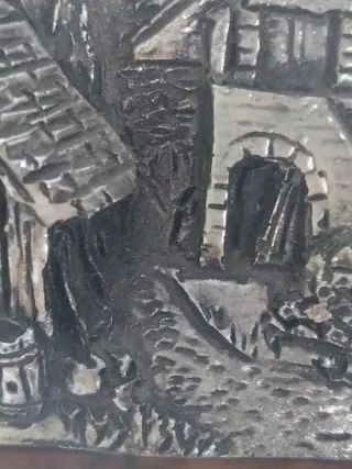 Quadretto artigianale con cornice