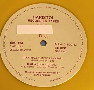 various - Haristol 605114 - VG+ - Yellow Vinyl - R