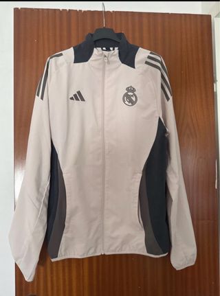 Tuta Real Madrid Adidas Beige/Nero