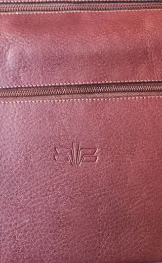 Bolso Cartera Piel Napa Mujer Marrón