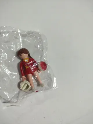 Playmobil Animadora con Balón y Cesta